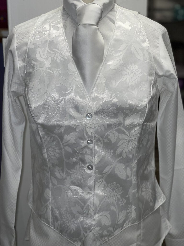 New, MTC, Ladies White Vest