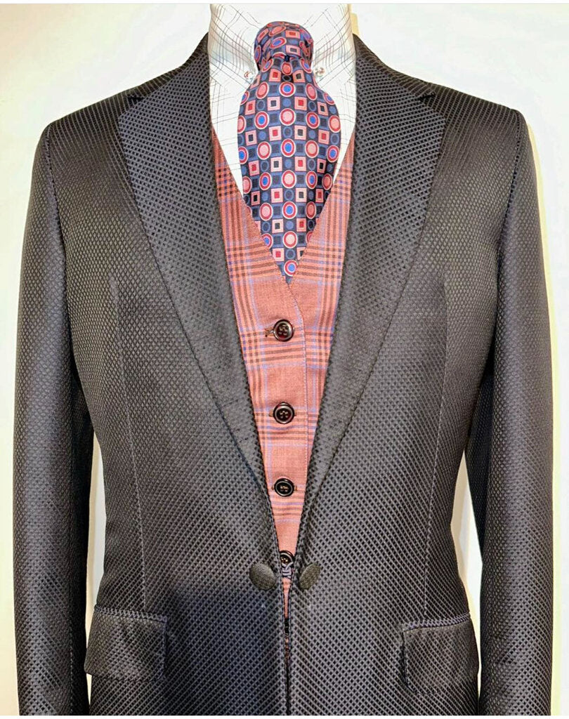 Show Season Custom Dark Navy Suit