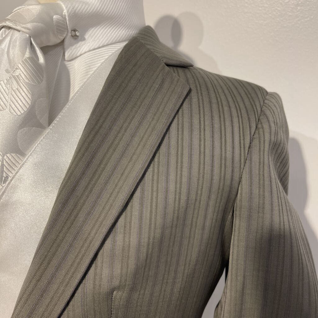 Becker Brothers Taupe Suit