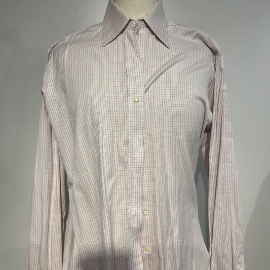 Custom Pink Plaid Shirt