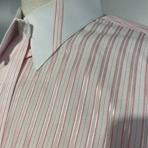 Marsha Pink Stripe Shirt W/ White Collar