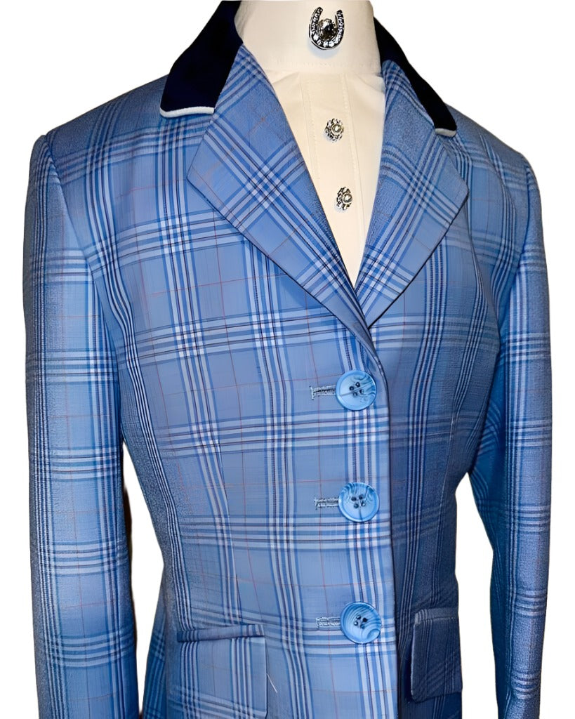 Marsha De Arriaga, Kids Blue Hunt Coat