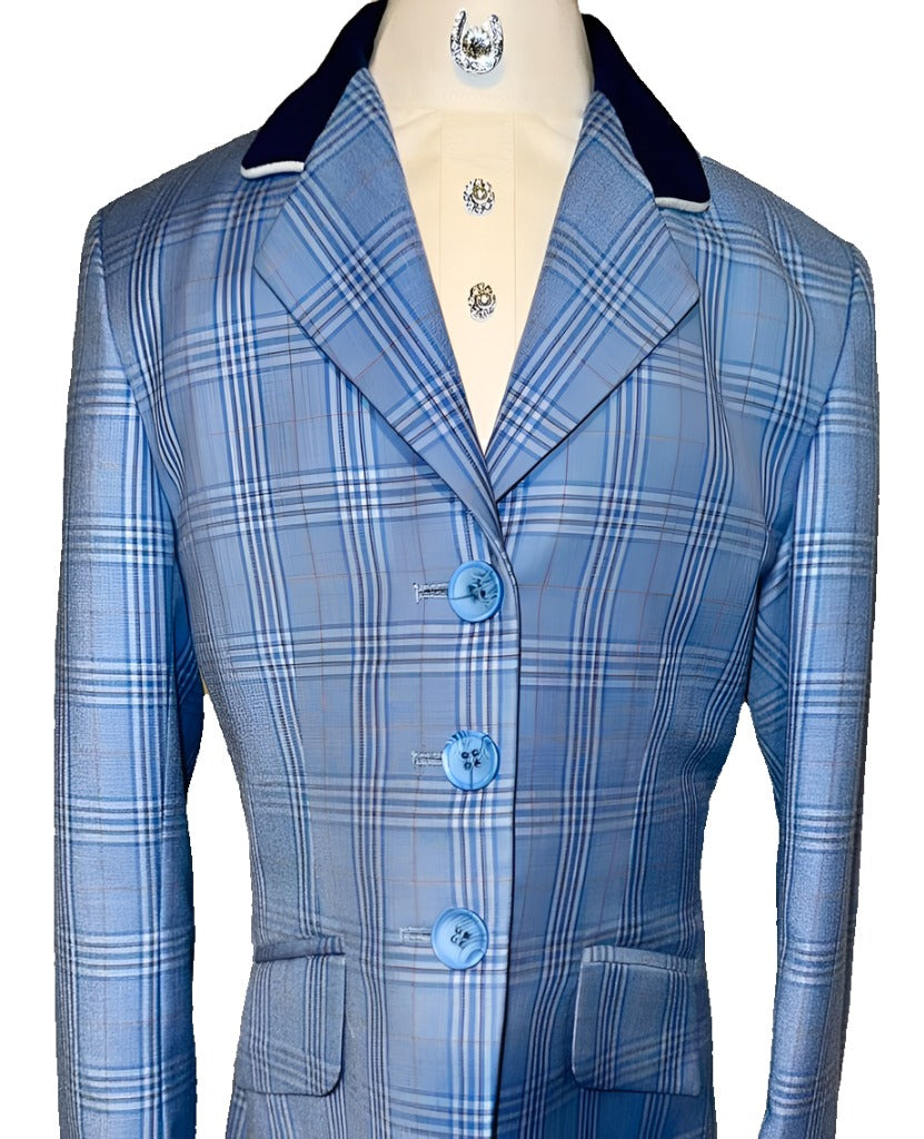 Marsha De Arriaga, Kids Blue Hunt Coat