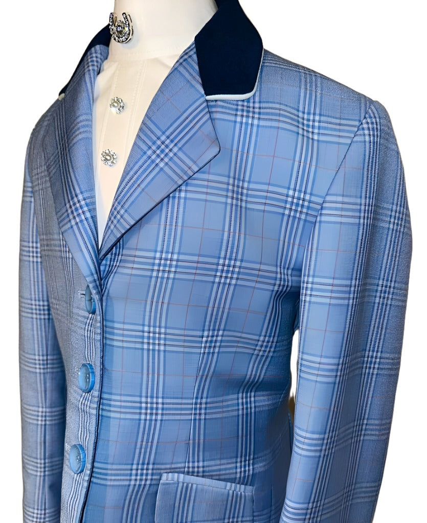 Marsha De Arriaga, Kids Blue Hunt Coat