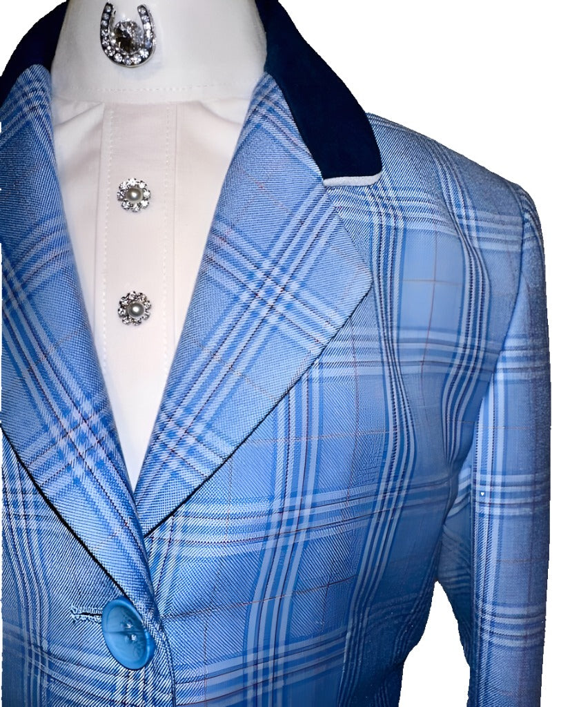 Marsha De Arriaga, Kids Blue Hunt Coat