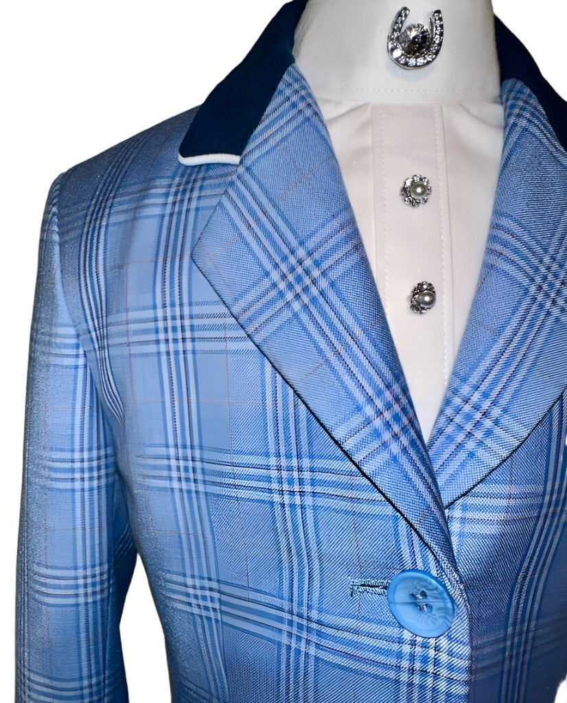Marsha De Arriaga, Kids Blue Hunt Coat