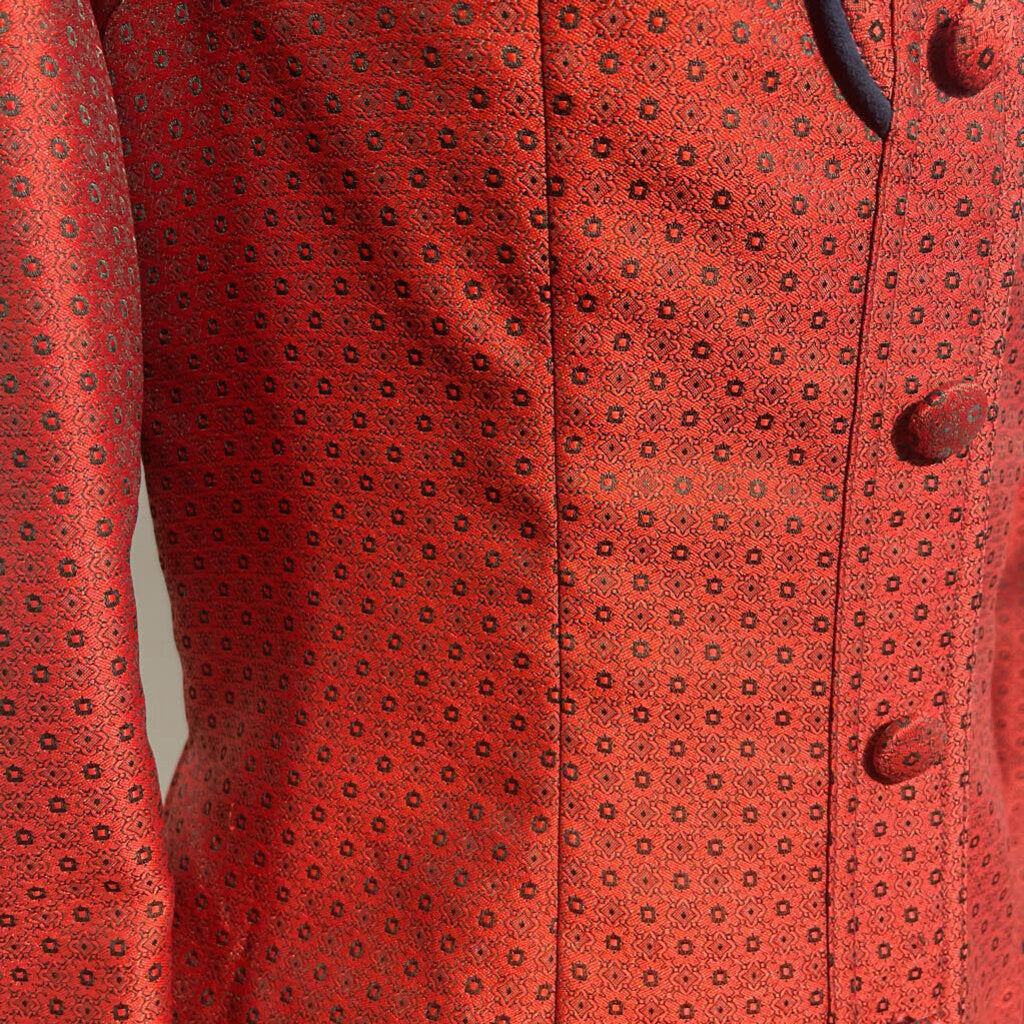 Show Season Custom Red Western Top