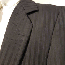 MDA Black with Blue Pinstripe Suit