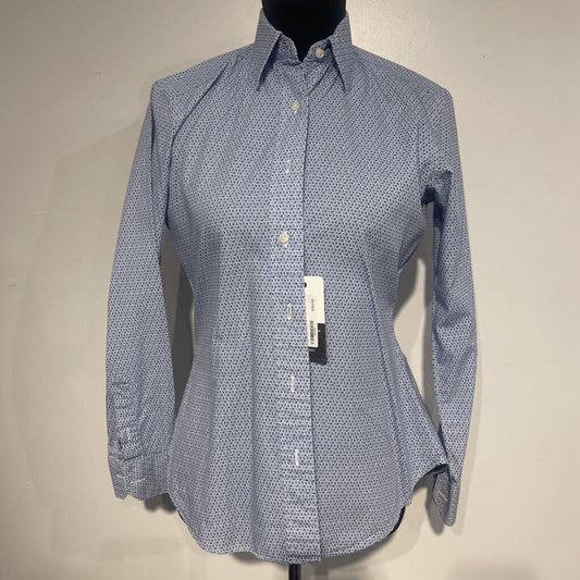 Becker Brothers Blue Geometric Shirt