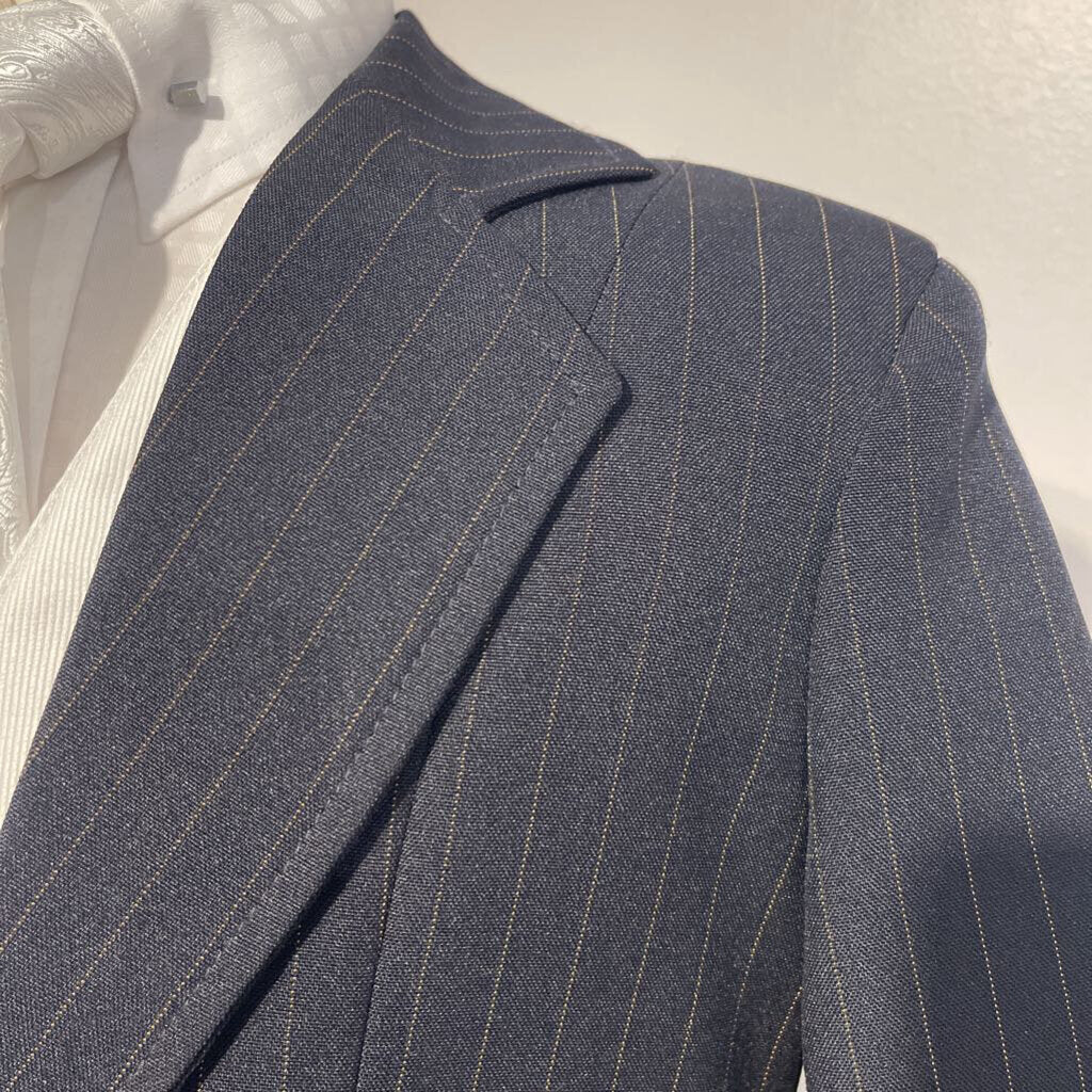 Navy Poly Suit with two Jods