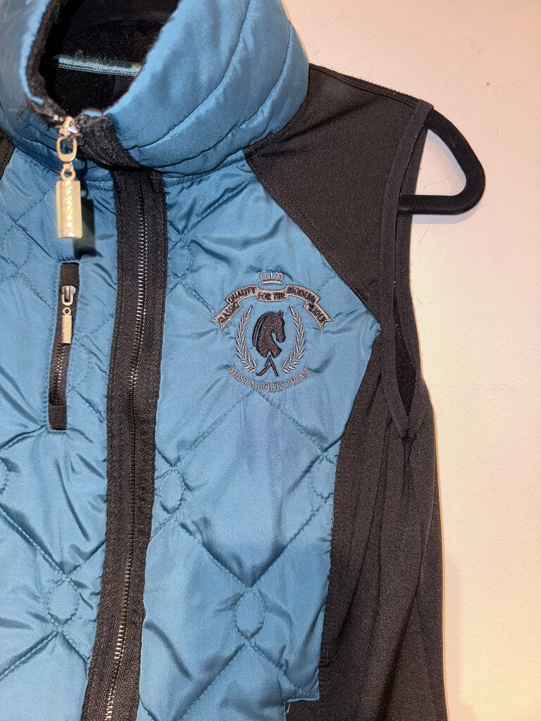 Artista Equestrian Teal Outdoor Vest