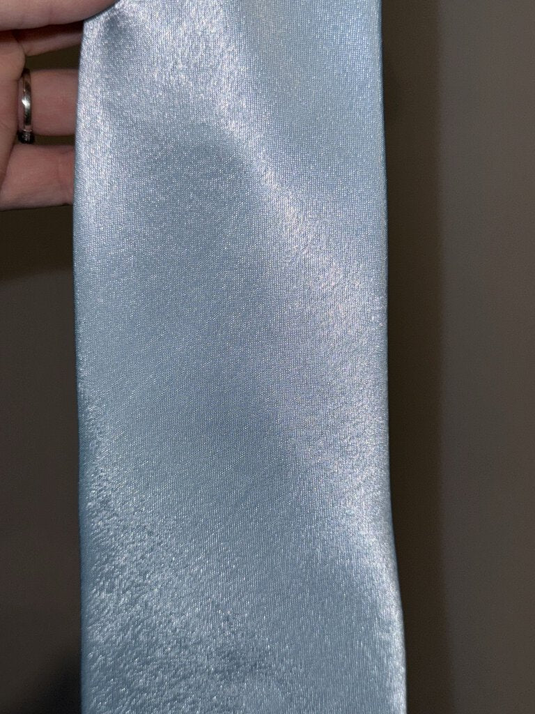 Light Blue Satin Tie