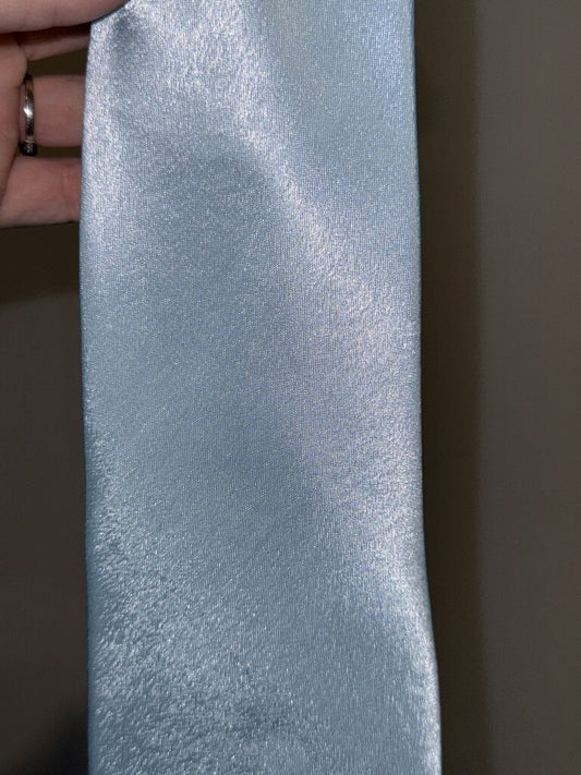 Light Blue Satin Tie