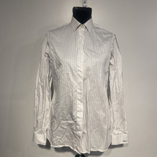Friersons Purple Striped Shirt