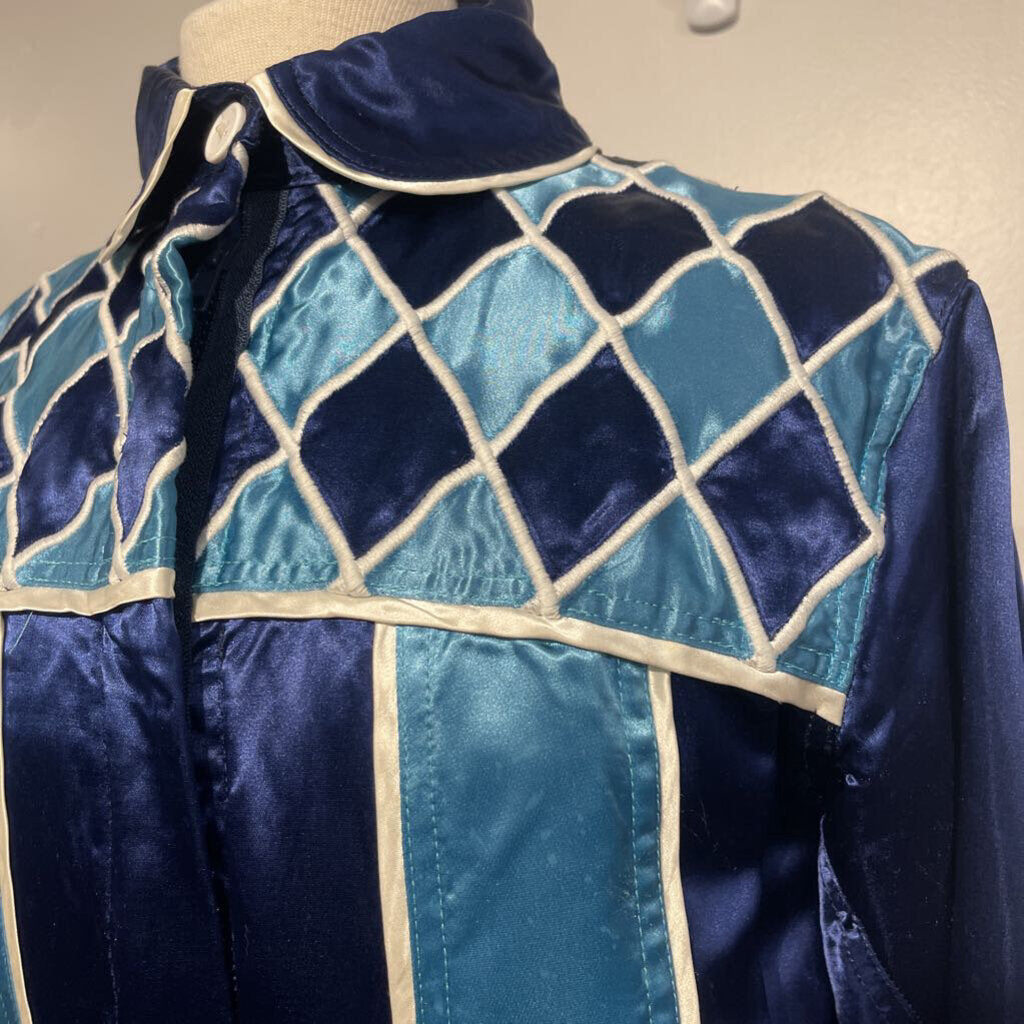 Custom Blue Road Silks