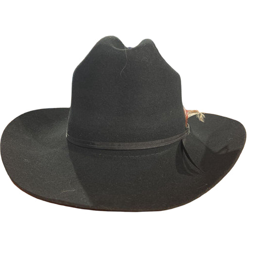 Eddy Brothers, Black 3X 7 Western Hat