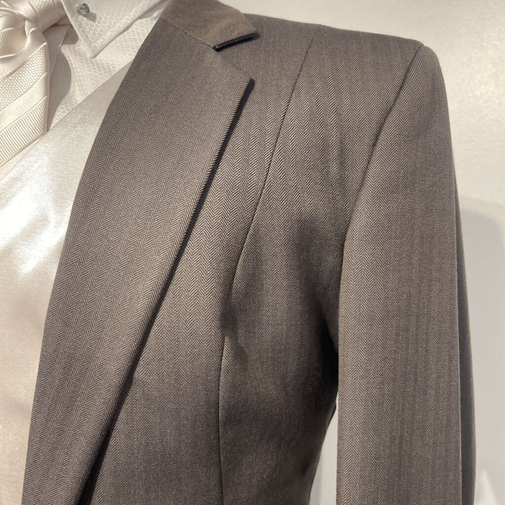 Saddle Seat Connection Taupe Ladies Day Suit