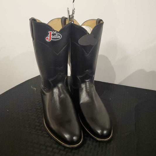 Justin Black Boots Size 9 - NWT