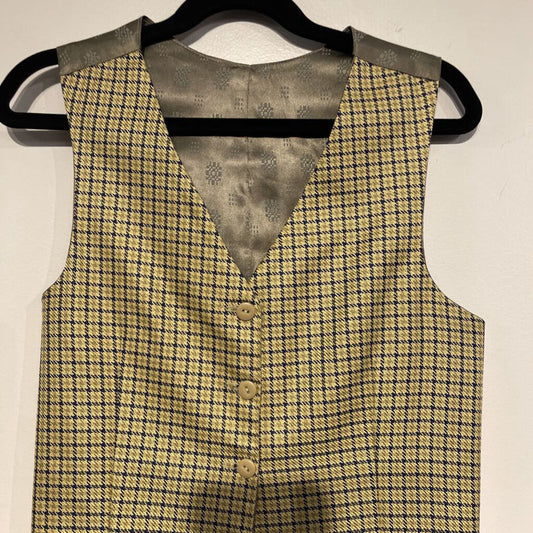 Gold / Blue Custom Vest