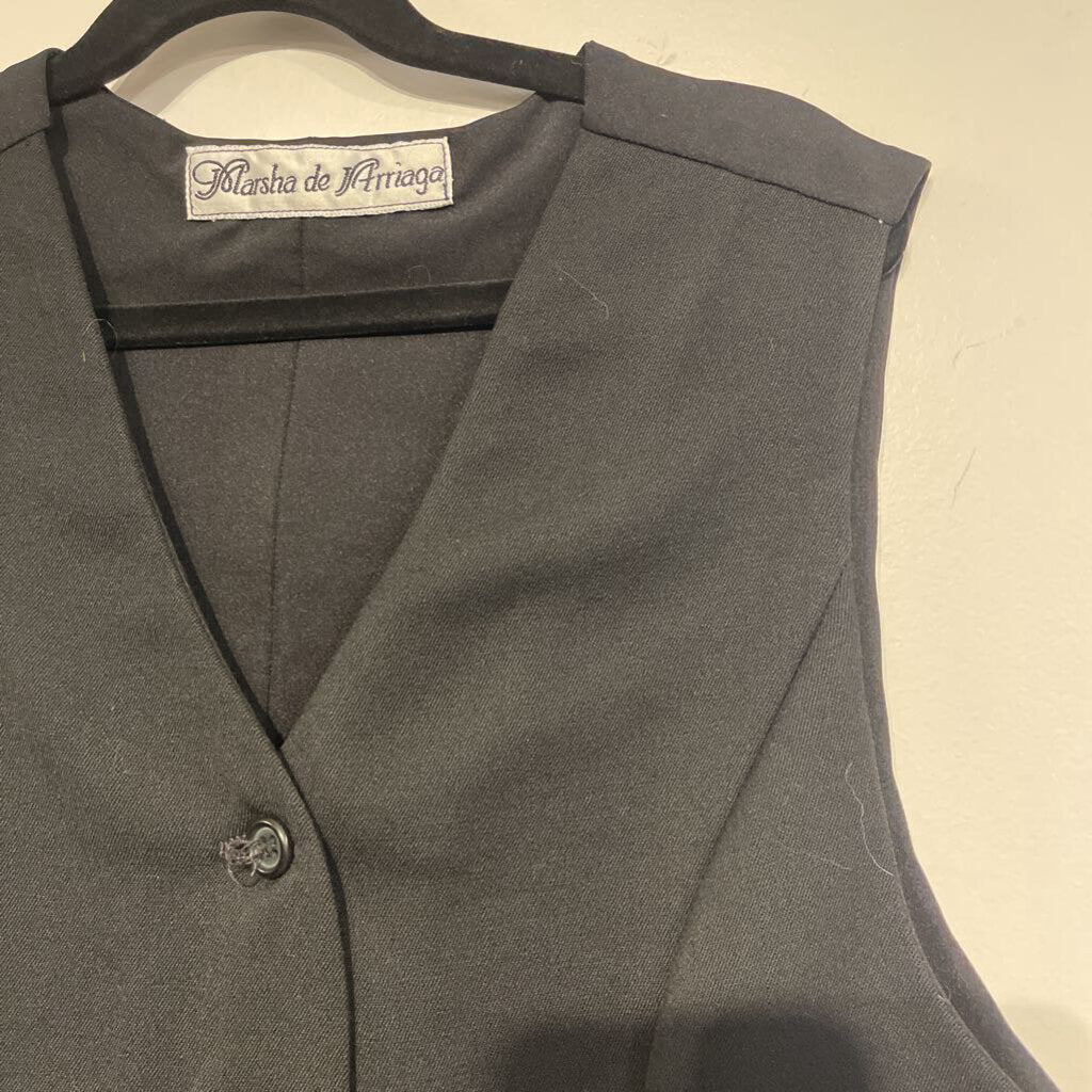 Marsha De Arriaga Black Vest