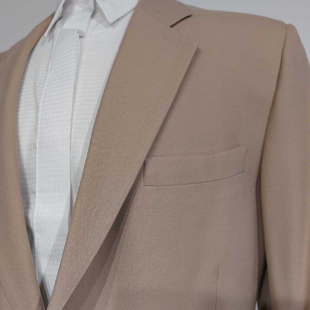 Tan Mens Three Piece Suit