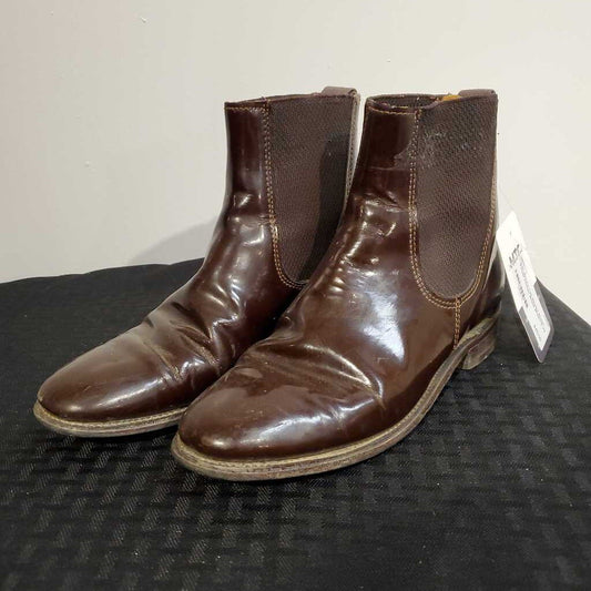 Carl Meyers Brown Patent Leather Boots