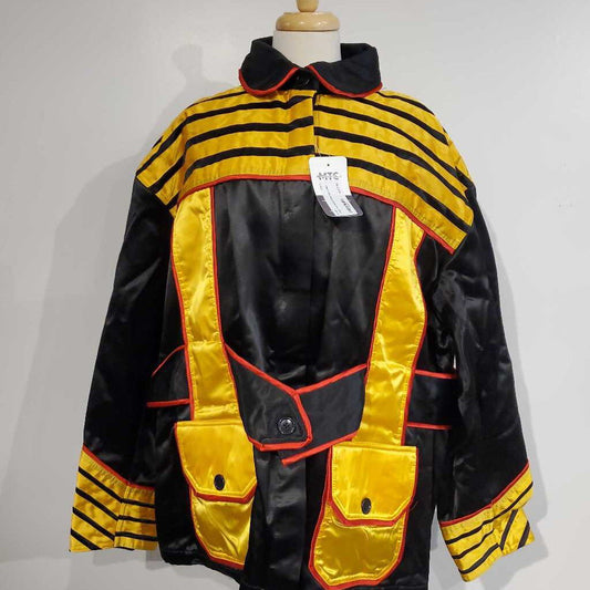 Black and Gold / Red Silks w/hat