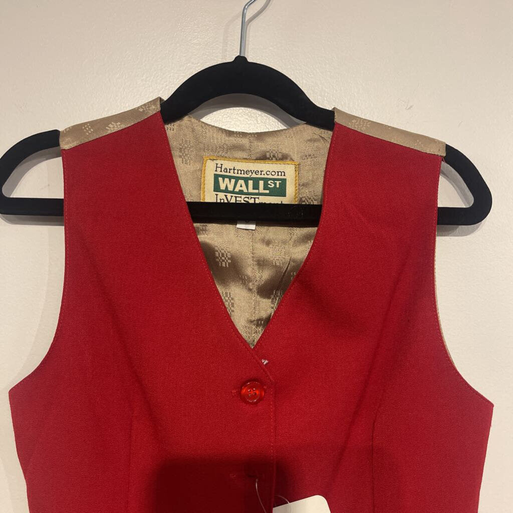 childs red vest