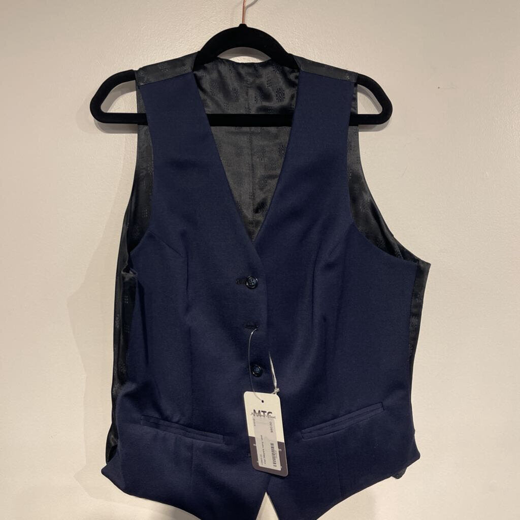 navy vest