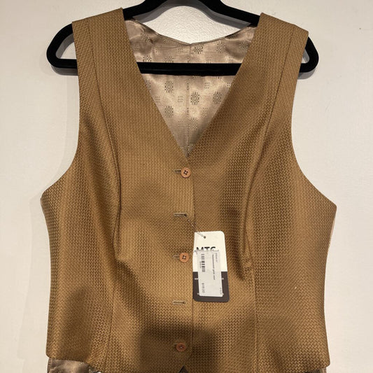 gold vest