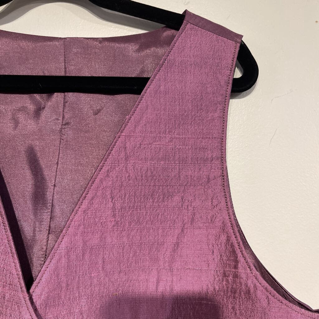 light plum sample vest