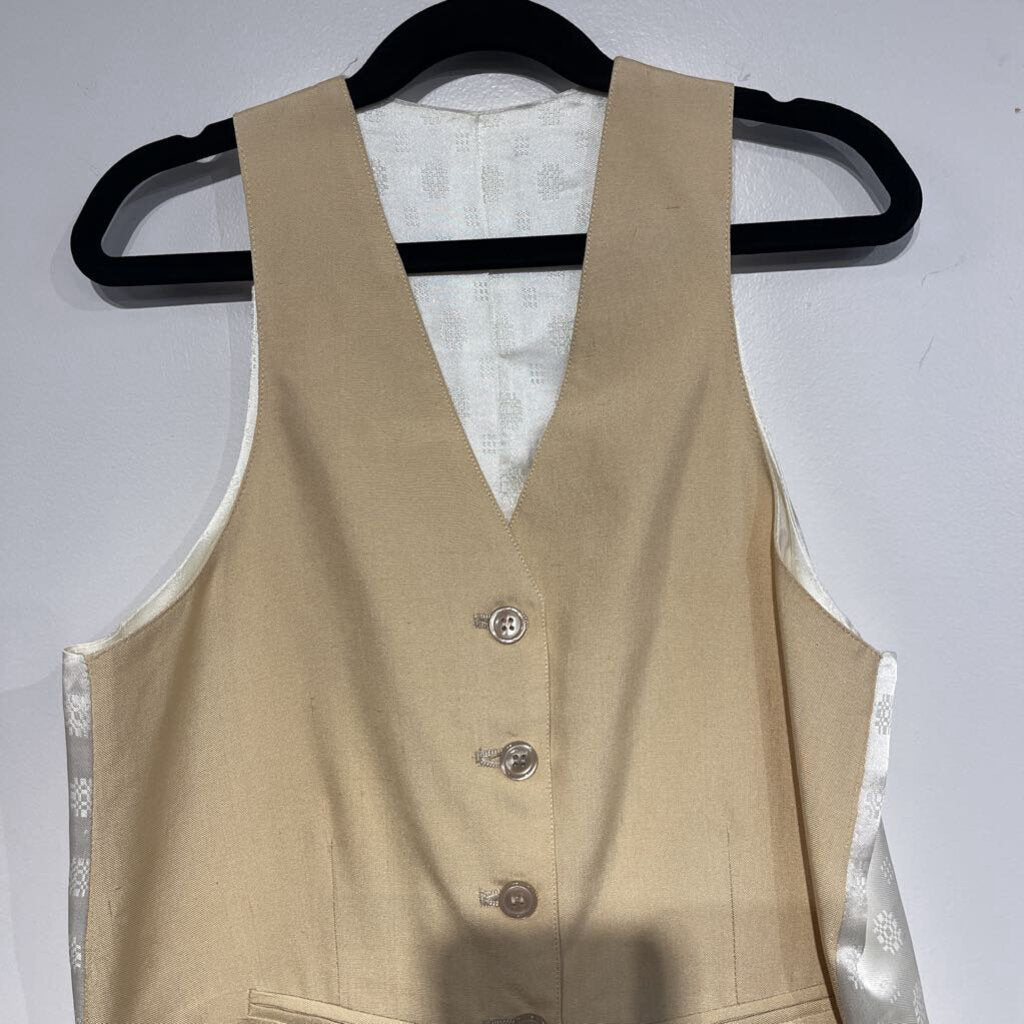 Becker Brothers Cream Vest