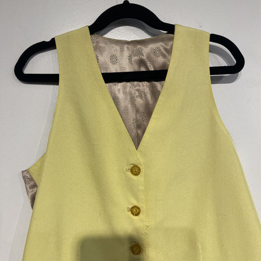 becker brothers light yellow vest