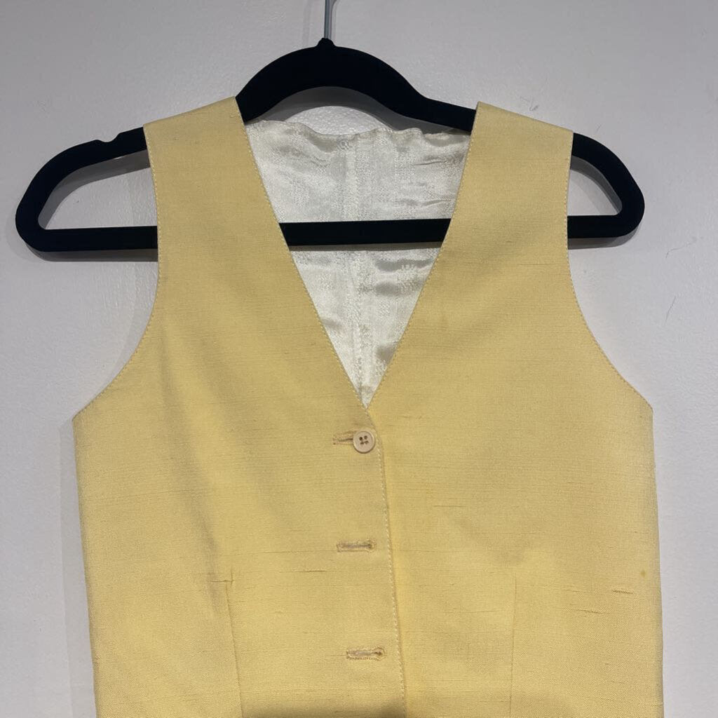 custom yellow vest