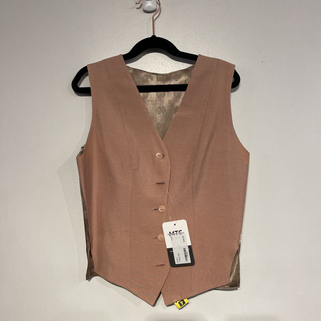 mauve vest