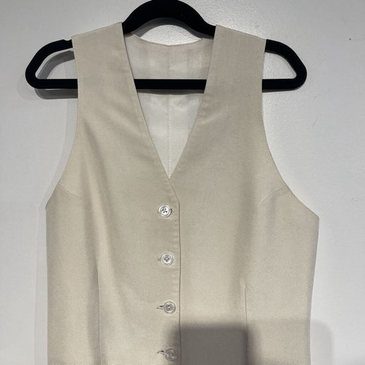 Becker Brothers Off White Vest