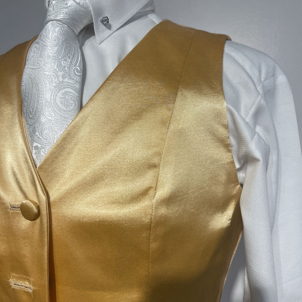 GNS/MTC Gold Satin Vest