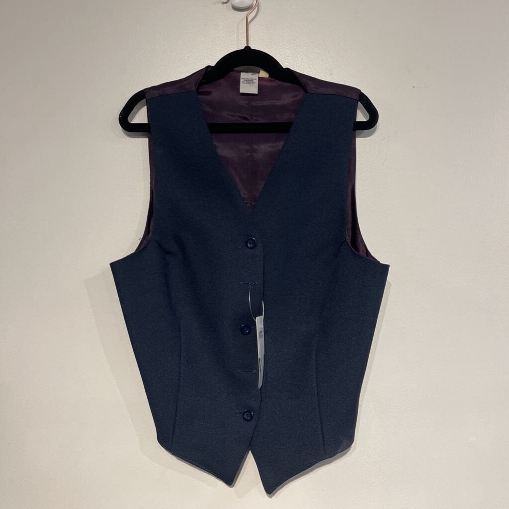 Navy Poly Vest