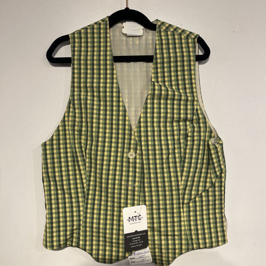 Reed Hill Green Plaid Vest