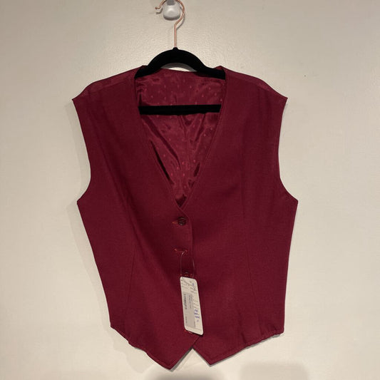 Burgundy Vest