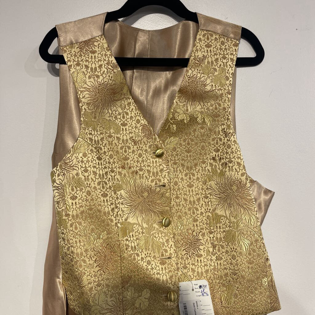 Gold Custom Vest