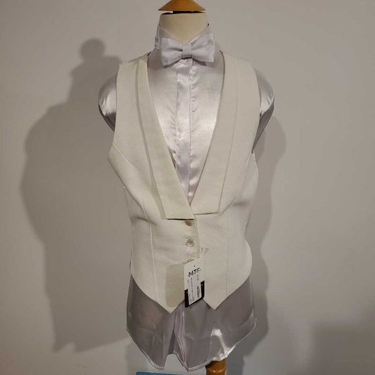 Off White Formal Vest