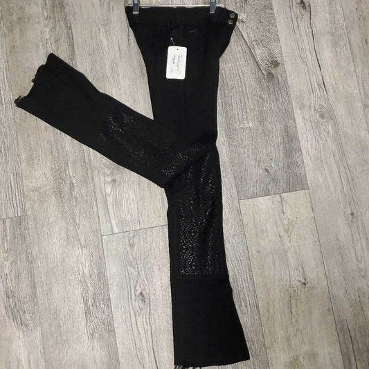 Piper 24R Black Bootcut Jods - hole in leg/wear on bell