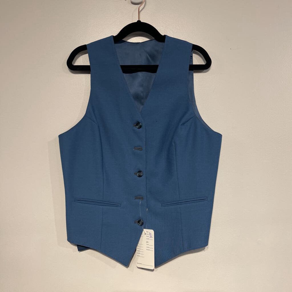 Slate Blue Vest