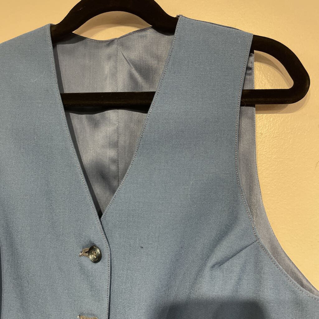 Slate Blue Vest