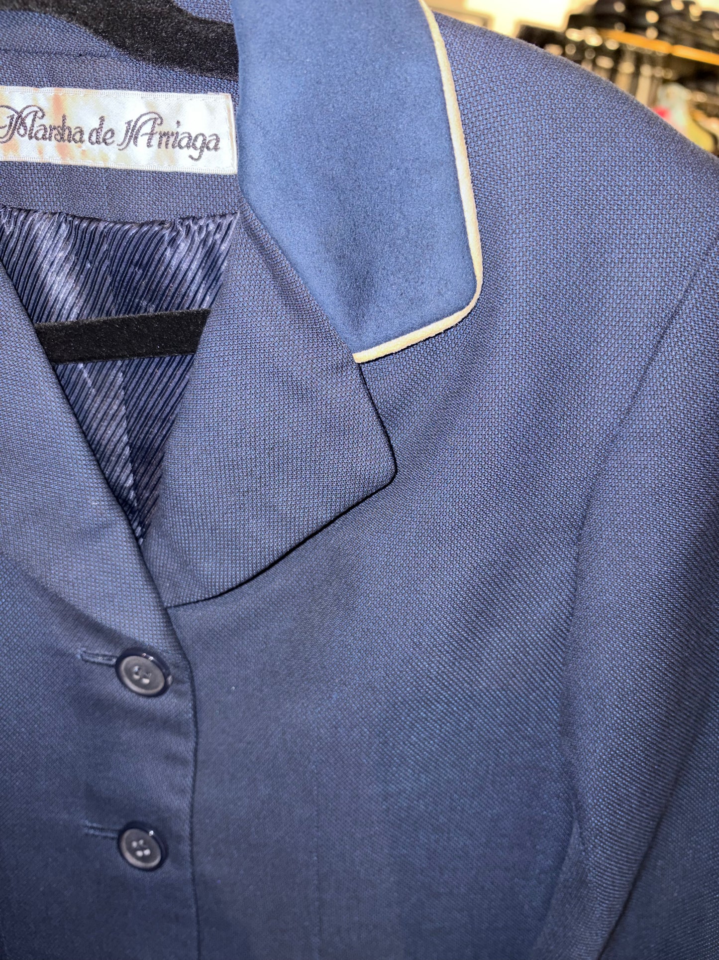 Marsha De Arriaga, Kids Navy Hunt Coat