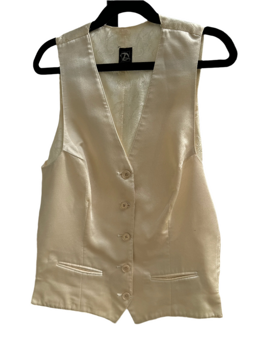 DeRegnaucourt, Cream Silk Vest