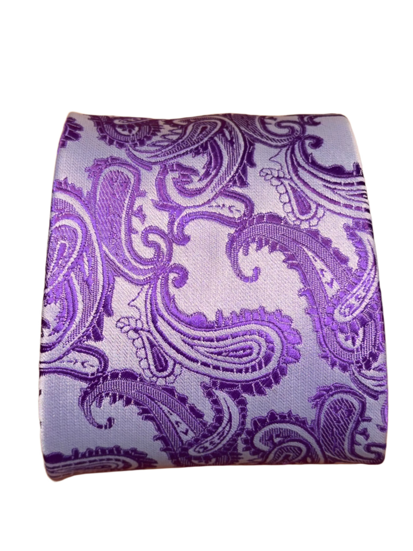 Purple Paisley Tie