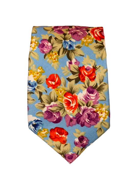 Bright Floral Tie