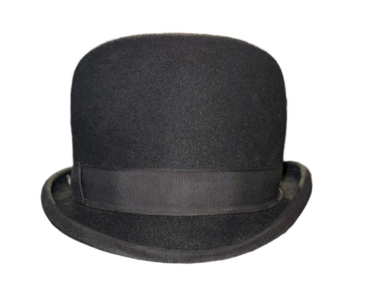Beaver Hats, 6 3/4, Black Derby
